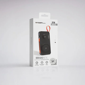 Argom Magnetic ST10 10000mAh 4-in-1 Power Bank (ARG-PB-1164BK)